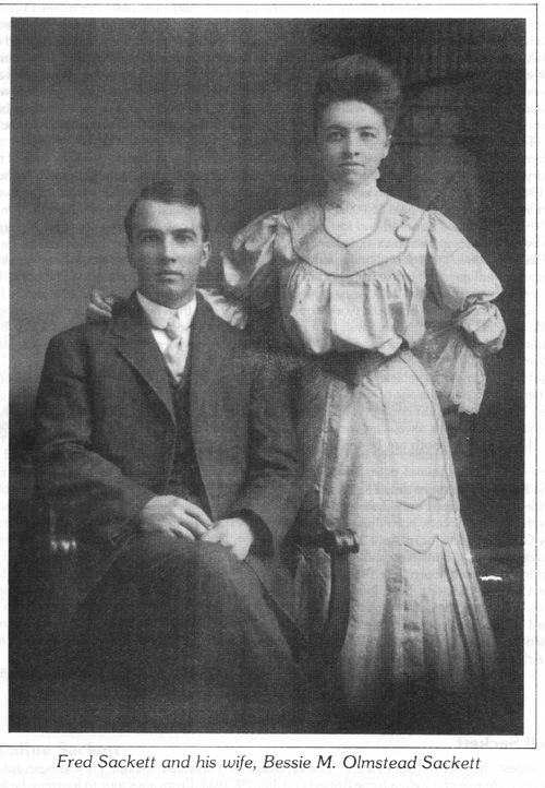 Fred and Bessie Olmstead Sackett