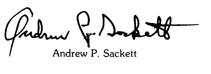 Andrew P. Sackett