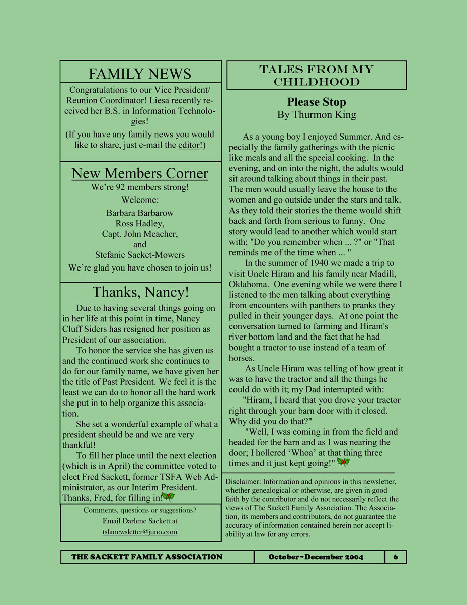 Newsletter