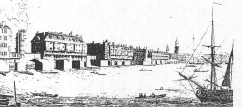 London Bridge in 1751